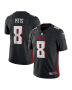 Men’s Atlanta Falcons Kyle Pitts Black Vapor Limited Jersey