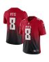 Men’s Atlanta Falcons Kyle Pitts Red Alternate 2 Vapor Limited Jersey