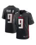 Men’s Atlanta Falcons Michael Penix Jr. Black Player Game Jersey