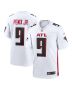 Men’s Atlanta Falcons Michael Penix Jr. White Game Jersey