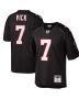 Men’s Atlanta Falcons Michael Vick Mitchell & Ness Black Big & Tall 2002 Retired Player Jersey