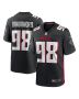 Men’s Atlanta Falcons Ruke Orhorhoro Black Team Game Jersey