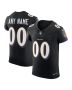 Men’s Baltimore Ravens Black Vapor F.U.S.E. Elite Custom Jersey