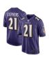 Men’s Baltimore Ravens Brandon Stephens Purple Game Jersey