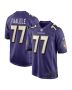 Men’s Baltimore Ravens Daniel Faalele Purple Player Game Jersey