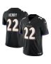 Men’s Baltimore Ravens Derrick Henry Black Vapor F.U.S.E. Limited Jersey