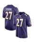 Men’s Baltimore Ravens J.K. Dobbins Purple Game Jersey