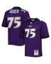 Men’s Baltimore Ravens Jonathan Ogden Mitchell & Ness Purple Legacy Jersey