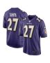Men’s Baltimore Ravens T.J. Tampa Purple Team Game Jersey