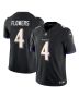Men’s Baltimore Ravens Zay Flowers Black Alternate Vapor F.U.S.E. Limited Jersey