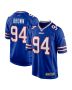 Men’s Buffalo Bills Andrew Brown Royal Game Jersey