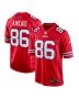 Men’s Buffalo Bills Dalton Kincaid Red Alternate Game Jersey