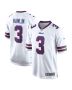 Men’s Buffalo Bills Damar Hamlin White Game Jersey