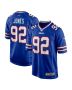 Men’s Buffalo Bills DaQuan Jones Royal Game Player Jersey