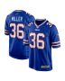 Men’s Buffalo Bills Herb Miller Royal Game Jersey