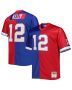 Men’s Buffalo Bills Jim Kelly Mitchell & Ness Royal/Red Big & Tall Split Legacy Retired Player Jersey