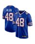 Men’s Buffalo Bills Joel Wilson Royal Team Game Jersey