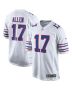 Men’s Buffalo Bills Josh Allen White Alternate Game Player Jersey