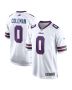 Men’s Buffalo Bills Keon Coleman White Game Jersey