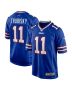 Men’s Buffalo Bills Mitchell Trubisky Royal Game Jersey