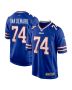 Men’s Buffalo Bills Ryan Van Demark Royal Game Player Jersey