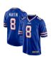 Men’s Buffalo Bills Sam Martin Royal Game Player Jersey