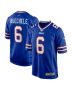 Men’s Buffalo Bills Shane Buechele Royal Team Game Jersey