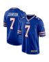 Men’s Buffalo Bills Taron Johnson Royal Game Jersey