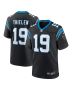 Men’s Carolina Panthers Adam Thielen Black Team Game Jersey