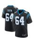 Men’s Carolina Panthers Brett Toth Black Game Jersey