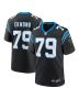 Men’s Carolina Panthers Ikem Ekwonu Black Game Jersey