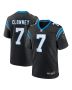 Men’s Carolina Panthers Jadeveon Clowney Black Game Jersey
