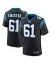 Men’s Carolina Panthers Jarrett Kingston Black Game Jersey