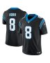Men’s Carolina Panthers Jaycee Horn Black Vapor F.U.S.E. Limited Jersey