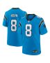 Men’s Carolina Panthers Jaycee Horn Blue Alternate Game Jersey