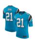 Men’s Carolina Panthers Jeremy Chinn Blue Vapor Limited Jersey