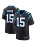 Men’s Carolina Panthers Jonathan Mingo Black Game Jersey