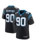 Men’s Carolina Panthers Julius Peppers Black Retired Player Game Jersey