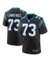 Men’s Carolina Panthers Rashard Lawrence Black Game Jersey