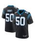Men’s Carolina Panthers Robert Hunt Black Game Jersey