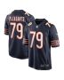 Men’s Chicago Bears Austen Pleasants Navy Game Jersey