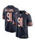 Men’s Chicago Bears Chris Williams Navy Game Jersey
