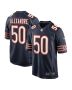 Men’s Chicago Bears Deslin Alexandre Navy Team Game Jersey