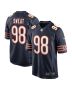 Men’s Chicago Bears Montez Sweat Navy Game Jersey