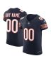 Men’s Chicago Bears Navy Vapor F.U.S.E. Elite Custom Jersey