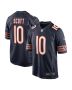 Men’s Chicago Bears Tyler Scott Navy Game Jersey