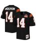 Men’s Cincinnati Bengals 1981 Ken Anderson Mitchell & Ness Black Throwback Retired Player Jersey