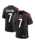 Men’s Cincinnati Bengals Boomer Esiason Black Retired Player Jersey