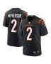 Men’s Cincinnati Bengals Evan McPherson Black Game Jersey