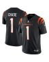 Men’s Cincinnati Bengals Ja’Marr Chase Black Vapor Untouchable Limited Jersey